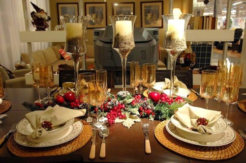 christmas dinner table decorations minimal interior design ideas 111199